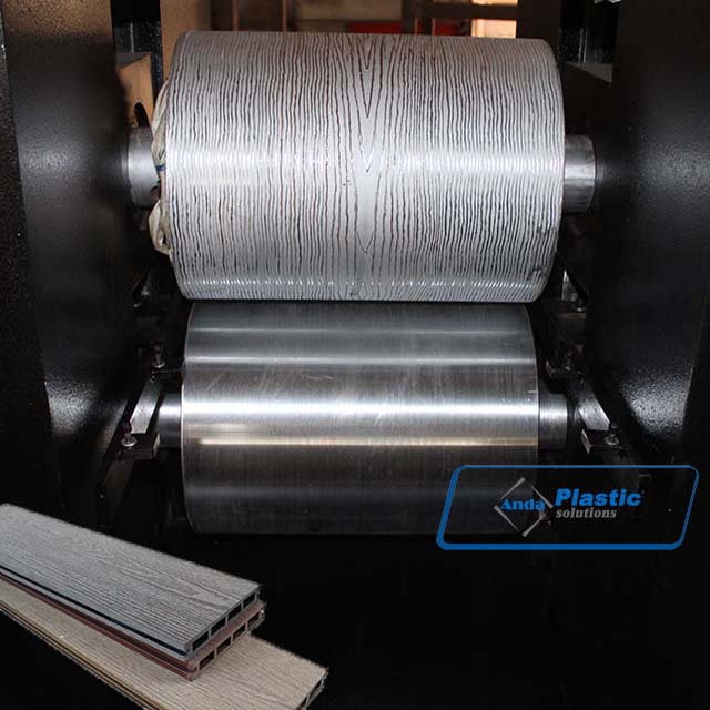 Wood grain embossing machine from China manufacturer Anda Machinery